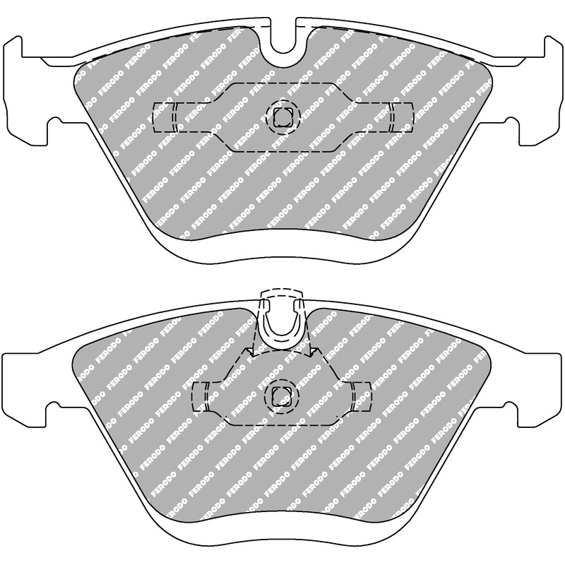 Plaquettes de Freins Avant Ferodo DS2500 pour BMW E60 (03-10)