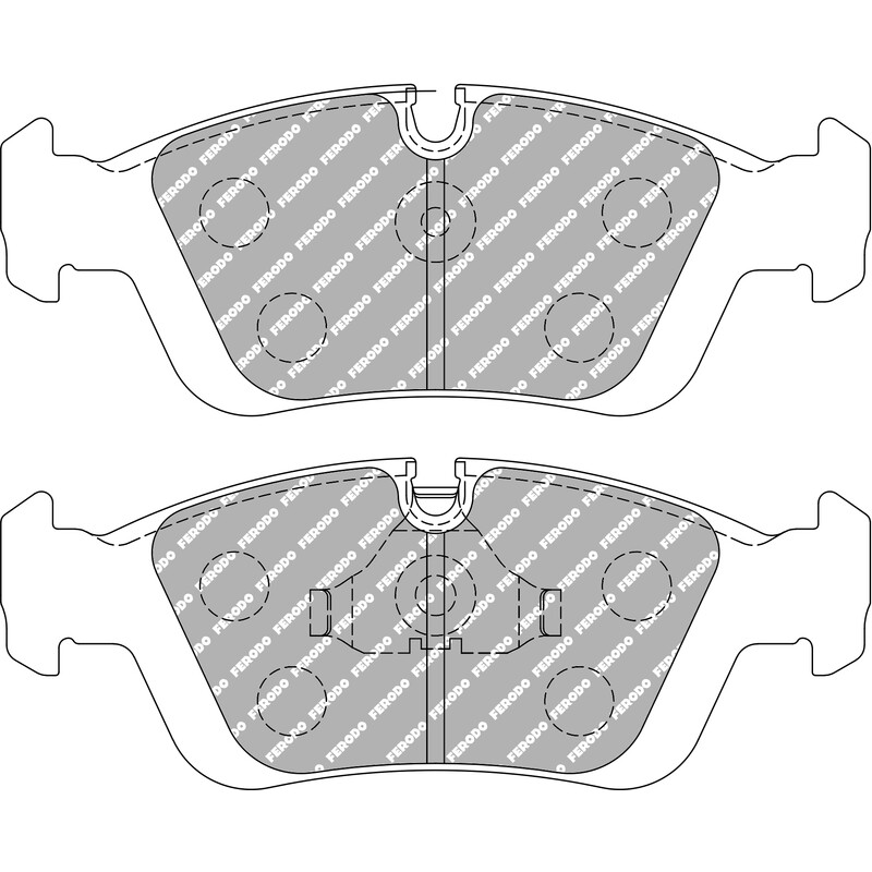 Plaquettes de Freins Avant Ferodo DS3000 pour BMW Z3 (95-03)