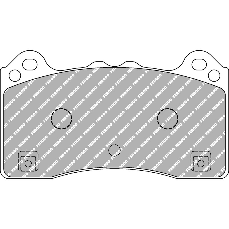 Plaquettes de Freins Avant Ferodo DS2500 pour Ford Focus RS 3 (2015+)