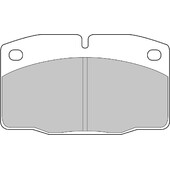 Plaquettes de Freins Avant Ferodo DS3000 pour Opel Manta B (75-88)