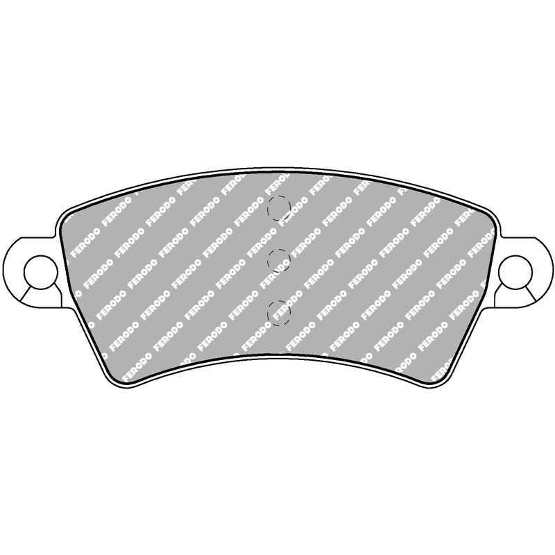 Plaquettes de Freins Avant Ferodo DS3000 pour Peugeot 206 FCP1370R (1999+)