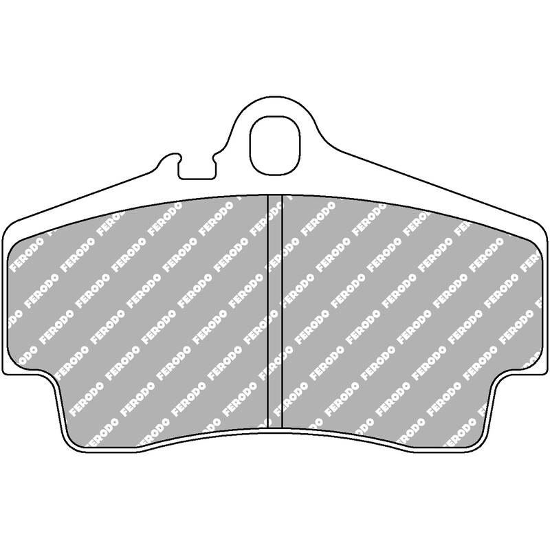 Plaquettes de Freins Arrière Ferodo DS2500 pour Porsche 987 Boxster (2004+)