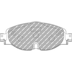 Plaquettes de Freins Avant Ferodo DS2500 pour Seat Ateca (2016+)