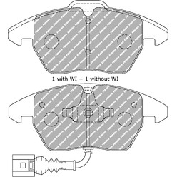 Plaquettes de Freins Avant Ferodo DS2500 pour Skoda Yeti (2009+)