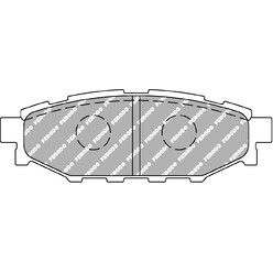 Plaquettes de Freins Arrière Ferodo DS2500 pour Subaru Impreza GD / GG WRX STI (02-07)