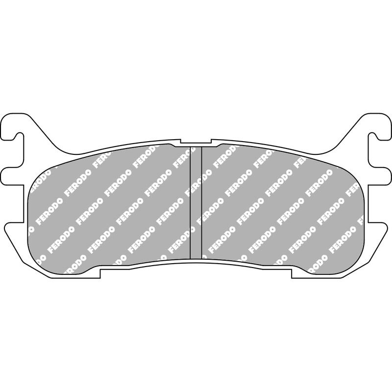Plaquettes de Freins Arrière Ferodo DS2500 pour Mazda MX-5 NA (94-98)