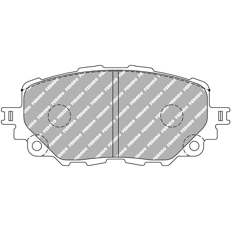 Plaquettes de Freins Avant Ferodo DS2500 pour Mazda MX-5 ND Advics (2015+)