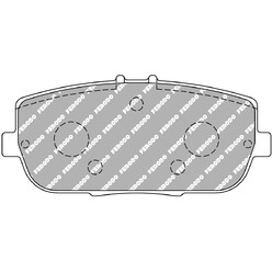 Plaquettes de Freins Arrière Ferodo DS2500 pour Mazda MX-5 ND (2015+)