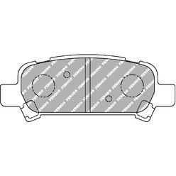 Plaquettes de Freins Arrière Ferodo DS2500 pour Subaru Impreza GD / GG 2.0i (00-07)