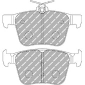 Plaquettes de Freins Arrière Ferodo DS Performance pour VW Golf 7 (2012+)