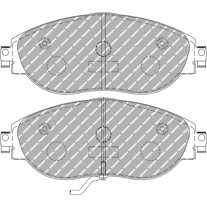 Plaquettes de Freins Avant Ferodo DS Performance pour VW Passat 3G2 (2014+)