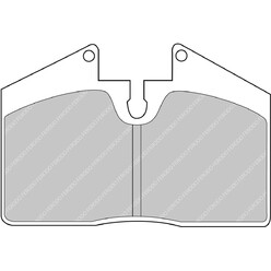 Plaquettes de Freins Arrière Ferodo DS2500 pour Porsche 911 993 (93-97)