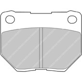 Plaquettes de Freins Arrière Ferodo DS Performance pour Nissan 300ZX (89-01)