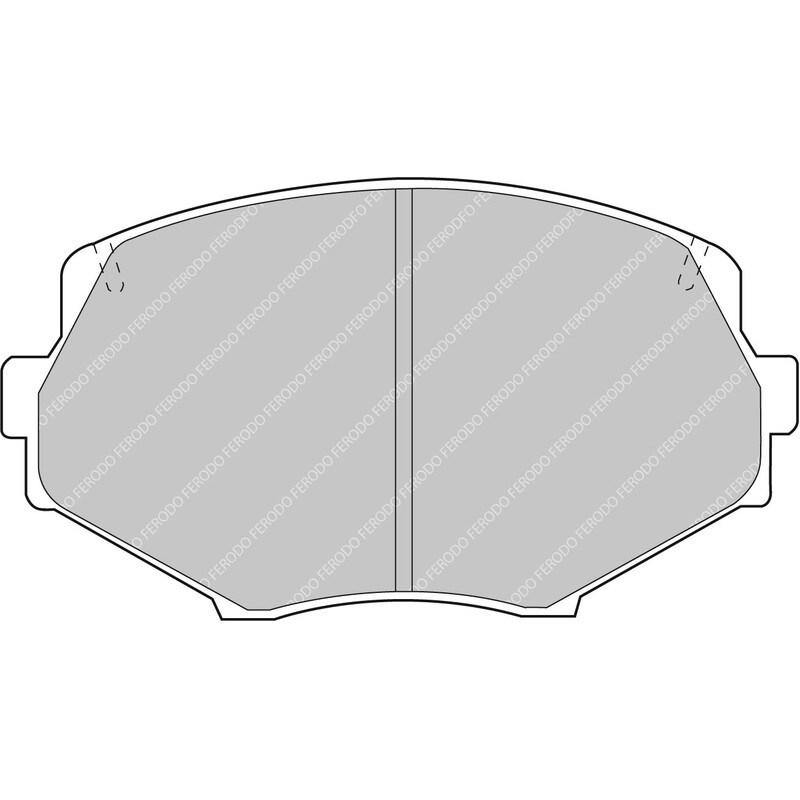 Plaquettes de Freins Avant Ferodo DS Performance pour Mazda MX-5 NB (98-05)