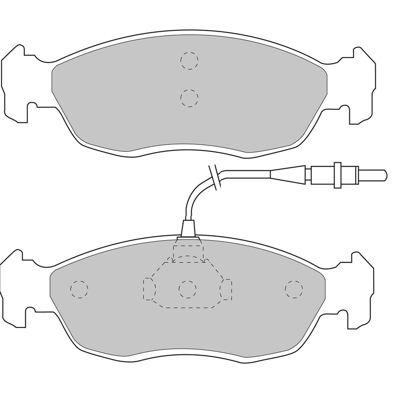 Plaquettes de Freins Avant Ferodo DS3000 pour Peugeot 306 FCP876R (93-02)