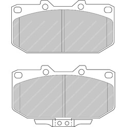 Plaquettes de Freins Avant Ferodo DS2500 pour Nissan Silvia S15 (94-04)