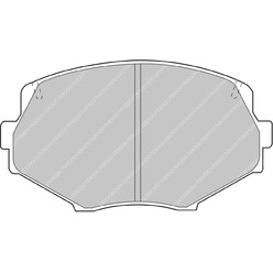 Plaquettes de Freins Avant Ferodo DS2500 pour Mazda MX-5 NA (90-94)