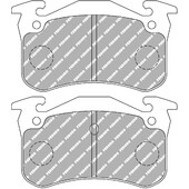 Plaquettes de Freins Arrière Ferodo DS3000 pour Renault 19 (88-96)