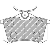 Plaquettes de Freins Arrière Ferodo DS Performance pour VW Corrado (88-95)