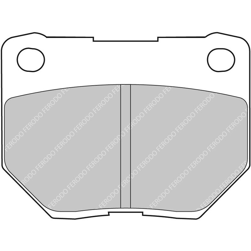Plaquettes de Freins Arrière Ferodo DS2500 pour Nissan Skyline R34 GTT (98-00)