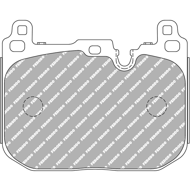 Plaquettes de Freins Avant Ferodo DS Uno pour BMW M2 F87 (2015+)