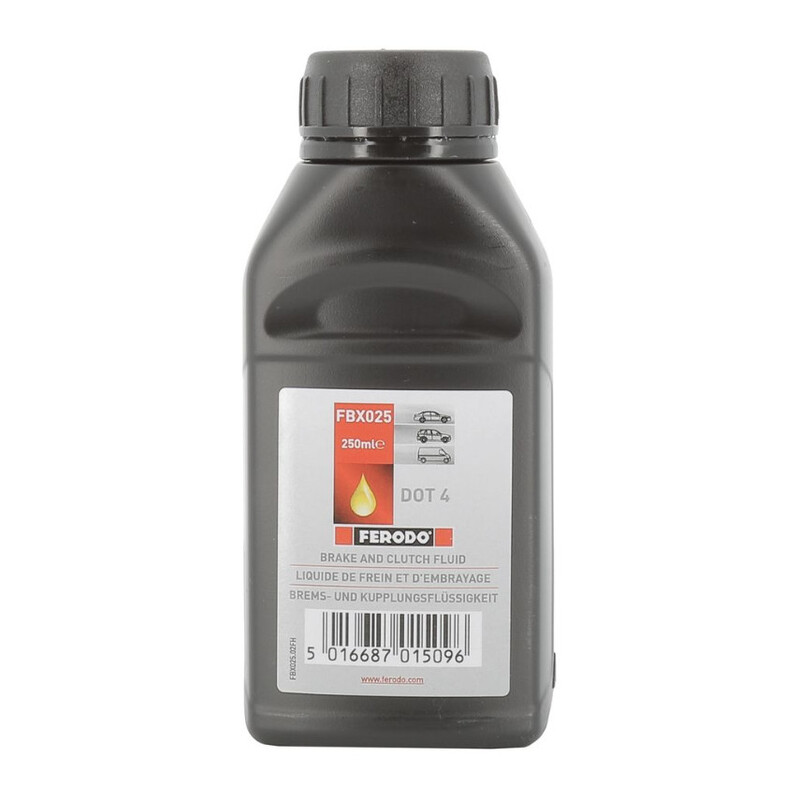 Liquide de Frein Ferodo DOT 4 FBX025 (250 mL)