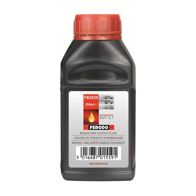 Liquide de Frein Ferodo DOT 5.1 FBZ025 (250 mL)