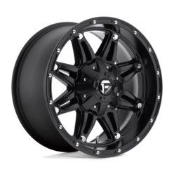 Fuel D531 Hostage 17x9" 5x127/135 ET-12, Noir Mat