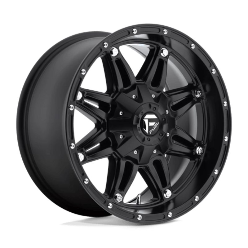 Fuel D531 Hostage 17x9" 5x127/135 ET-12, Noir Mat