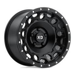 XD XD129 Holeshot 17x8.5" 5x120 ET34, Noir Satiné