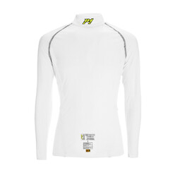 T-Shirt P1 Slim Fit Elite Blanc (FIA 8856-2018)