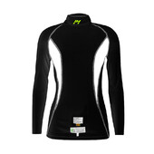 T-Shirt Femme P1 Slim Fit Elite Noir & Blanc (FIA 8856-2018)