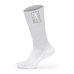 Chaussettes P1 Aramide Blanches (FIA 8856-2018)