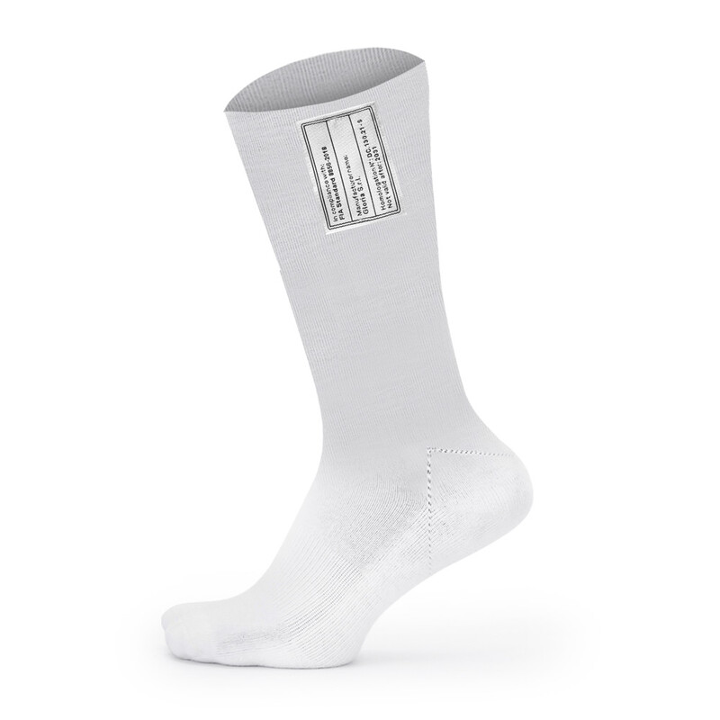Chaussettes P1 Aramide Blanches (FIA 8856-2018)