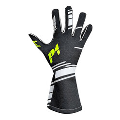 Gants P1 Speed Noirs & Blancs (FIA 8856-2018)