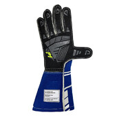 Gants P1 Speed Bleu Royal & Blancs (FIA 8856-2018)