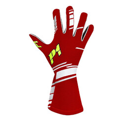 Gants P1 Speed Rouges & Blancs (FIA 8856-2018)