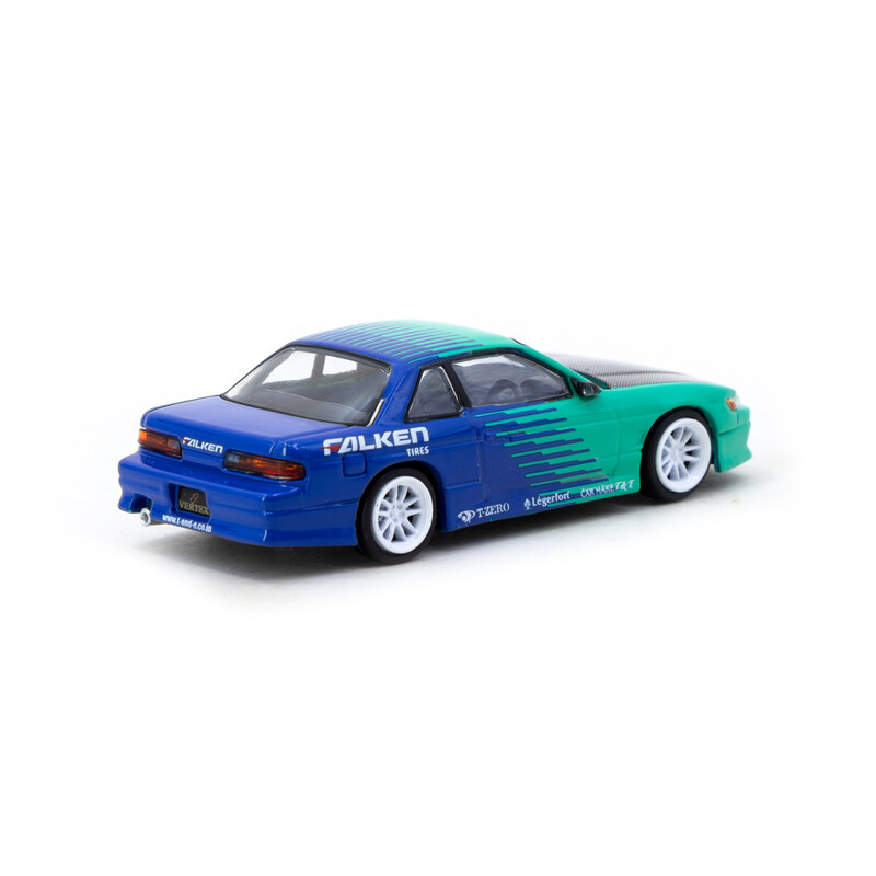 Tarmac Works 1/64 - Nissan Silvia PS13 Vertex | Falken