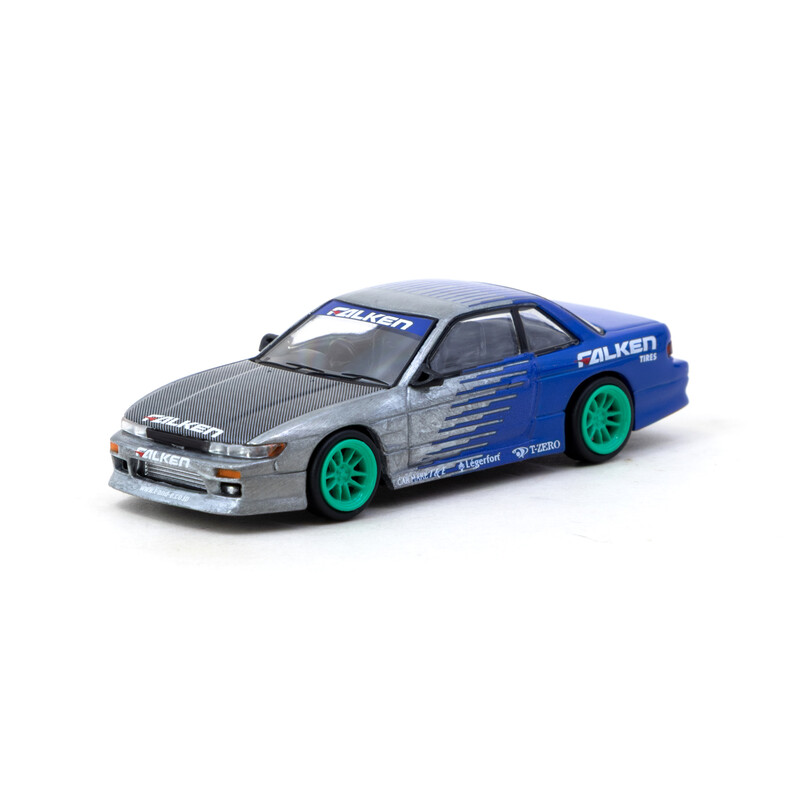 Tarmac Works 1/64 - Nissan Silvia PS13 Vertex | Falken