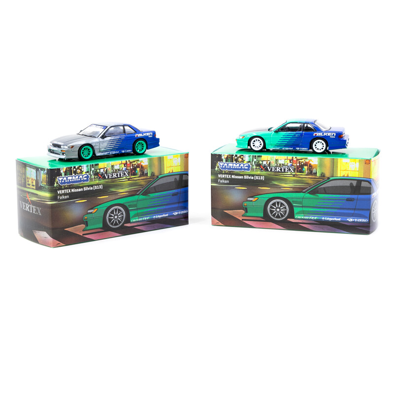 Tarmac Works 1/64 - Nissan Silvia PS13 Vertex | Falken