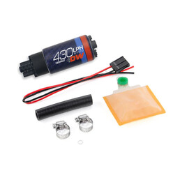 Pompe à Essence Deatschwerks DW430C 430 L/h E85, Kit d'Installation Universel