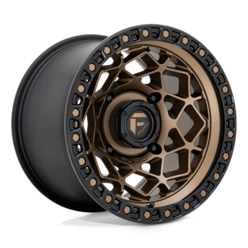 Fuel D785 Unit 15x7" 4x137 ET10, Bronze, Cerclage Noir Mat