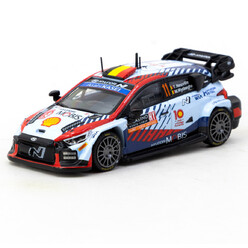 Tarmac Works 1/64 - Hyundai i20 N WRC - Rallye Monte-Carlo 2024 Winner - Thierry Neuville
