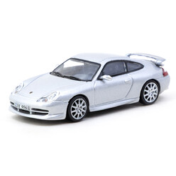 Tarmac Works 1/64 - Porsche 911 GT3 (type 996) - Argent