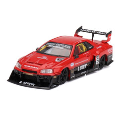 Mini GT 1/64 - Nissan Skyline GT-R (R34) Super Silhouette Rouge