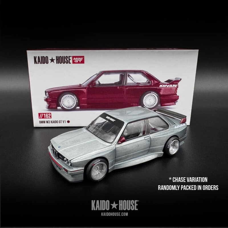 Mini GT x Kaido House 1/64 - BMW M3 (E30) Kaido Works - Rouge