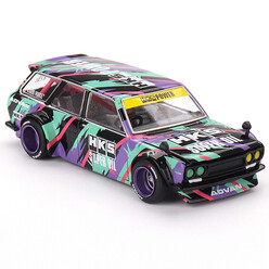 Mini GT x Kaido House 1/64 - Datsun 510 Wagon HKS