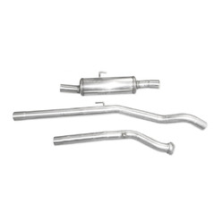 Ligne d'Echappement BPS Racing pour Renault Clio 2 RS 2.0 Phase 1 (00-01) 