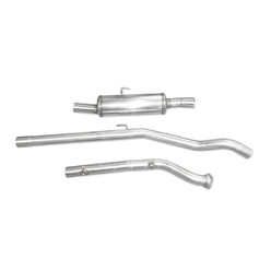 Ligne d'Echappement BPS Racing pour Renault Clio 2 RS 2.0 Phase 2 (02-03) 