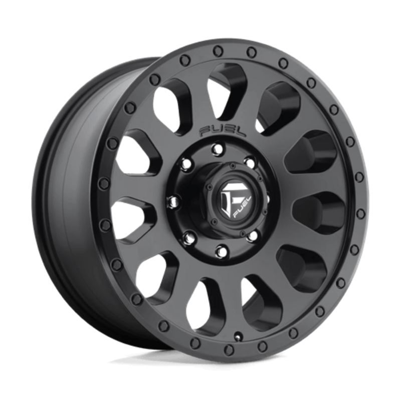 Fuel D579 Vector 17x9" 6x139.7 ET-12, Noir Mat